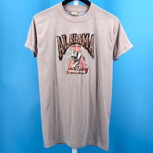 University of Alabama Crimson Tide tshirt 80s 1980s vintage